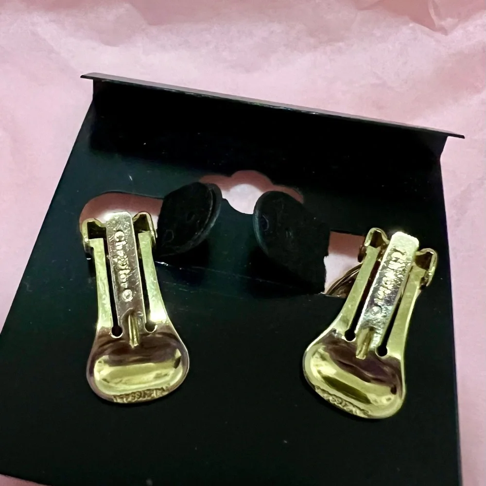 Dior Gold Earrings - Picture 2 of 5